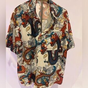 Aelfric Eden Unisex Dragon-design Sports Shirt